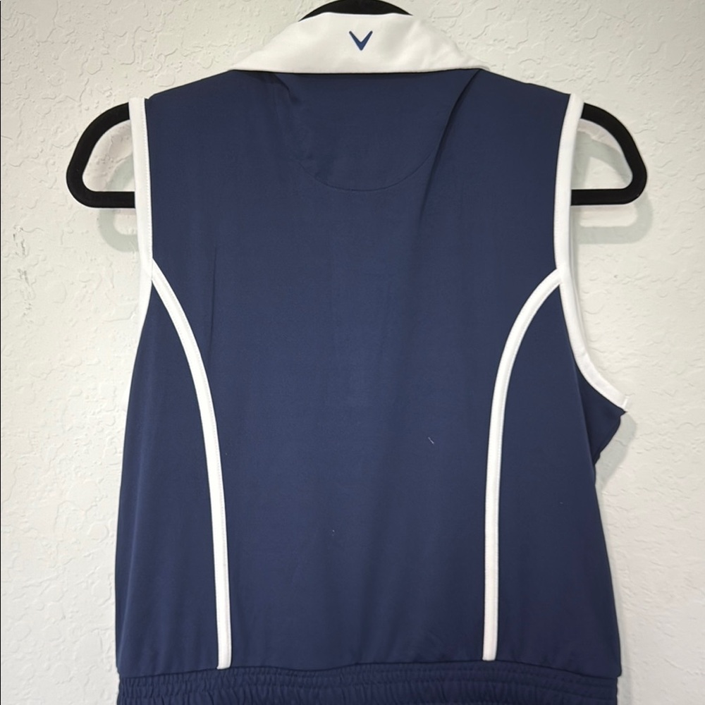 Callaway Navy and White Midi Dress - Picture 11 of 12